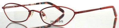 JAI KUDO 476 M13 Rojo Mujer Ojo de Gato Borde Completo Anteojos 51-17-135 B:25 Foto 1 de 4