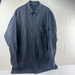 Alexander wang Elongated Black Cotton Blend Shirt, Oversized Fit, Sz L, 26x37 - Picture 1 of 13
