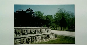 Fort Knox Patton Museum Eingang Kentucky US Militär Panzer Postkarte KY UNP - Bild 1 von 2