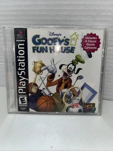Disney's Goofy's Fun House PS1 PlayStation 1 Complete CIB - Picture 1 of 4