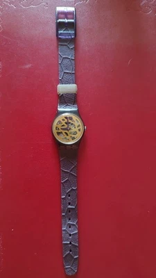 Swatch LR109 - Beaujolais - 1989 -  USATO - OTTIME CONDIZIONI - Vintage Donna - Immagine 1 di 4
