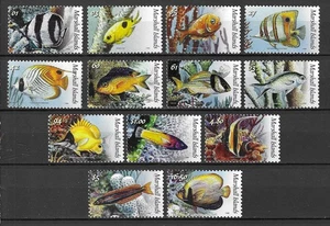 Marshall 2008 Fauna Wildlife Marinelife Fisch Coral Reef Fish compl set MNH - Picture 1 of 1