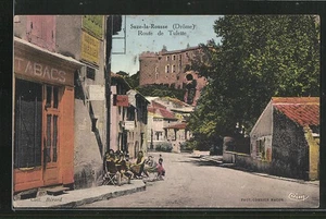CPA Suze-la-Rousse, Route de Tulette - Picture 1 of 2
