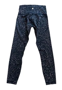 Lululemon Align HR Crop 25" Nulu Größe 6 Wild Thing Camo dunkeloliv WTGO 00968 - Bild 1 von 6