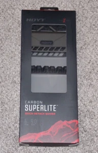 NUEVO Carbón Hoyt Superlite Desmontaje Rápido 6 Flechas Arco Aljaba - Salvaje - Imagen 1 de 9