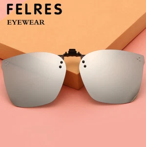 Nuevas gafas de sol polarizadas con lentes siamesas abatibles con clip para hombres mujeres al aire libre - Imagen 1 de 23