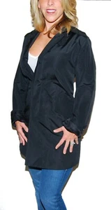 $ 2598 Ralph Lauren Purple Label leichter Baumwollmantel Jacke USA schwarz 2 - Bild 1 von 7