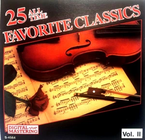 25 ALL TIME FAVORITE CLASSICS, VOL.II - VARIOUS, CD, CANADA IMPORT, MADACY - Foto 1 di 2