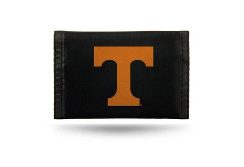 Tennessee Volunteers Nylon Tri-Fold Wallet [NEW] NCAA Vinyl Trifold Billfold ID Cover