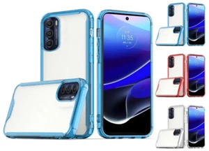 for Motorola Moto G Stylus 5G 2022 Case Prozkin SeeThru Slim Fit Cover+Prytool - Picture 1 of 13