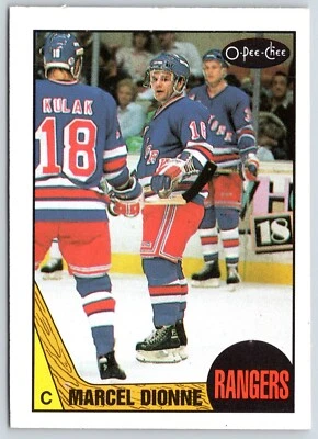 MARCEL DIONNE 1987-88 O-PEE-CHEE 87-88 NO 129 NRMINT+            41577 - Image 1 of 2