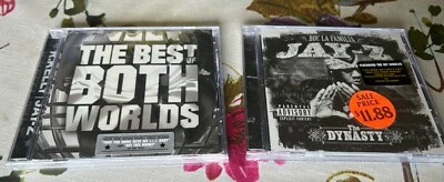 2 Vintage Jay -Z CDs R Kelly Best Of Both Worlds The Dynasty w Hype Stickers - Image 1 of 4