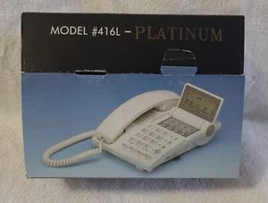 Black Platinum NON KSU Electronic Key Telephone System Model# 416L (New) - Picture 1 of 6