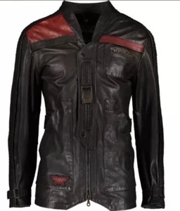 MATCHLESS STAR WARS Finn Leather Jacket - Antique Black - Medium - £1,200 - Picture 1 of 10