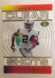 2021 Illusions Charles Woodson Clear Shots - Picture 1 of 2
