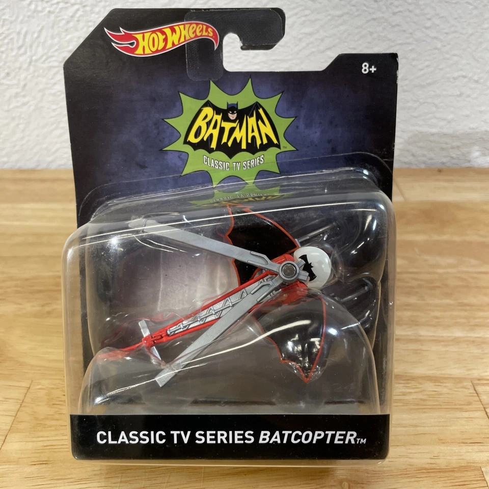 Hotwheels Batman 1966 Serie de TV Clásica Batcopter H3 Foto 1 de 4