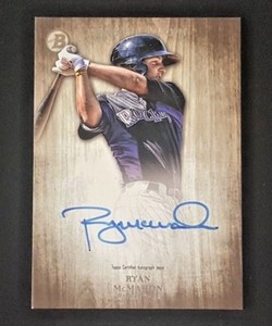 2014 BOWMAN INCEPTION RYAN MCMAHON PROSPECT AUTO PA-RYM ROCKIES AUTOGRAPH