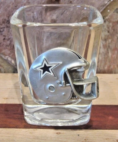 Dallas Cowboys Raised Helmet Shot Glass Cover