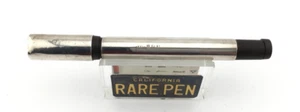 J. WHYTWARTH SAFETY Fountain Pen Sterling Silver Smooth Overlay 14K M Flex Nib - Picture 1 of 7