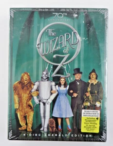 WIZARD OF OZ 70th Anniv EMERALD EDITION Judy Garland 4 Disc DVD Sealed New - Picture 1 of 2
