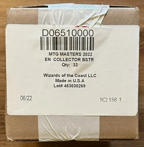 MTG Double Masters 2022 Collector Booster Case of 8 Boxes - New, Factory Sealed - Picture 1 of 3