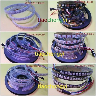 WS2812B 5050 RGB LED Strip 5M 150 300 Leds 144 30LED/M Individual Addressable 5V - Image 1 of 3