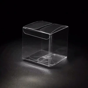 200 5cm Clear PVC Favor Box Wedding Party Gift Box Product Packing Box - Picture 1 of 5