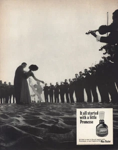 1966 Max Factor: All Started With Little  Promesse Vintage Print Ad - Picture 1 of 1