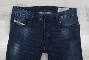 Diesel TROXER Jeans Mens Stretch Slim Skinny Blue W32 L33 Wash R976K - Imagen 1 de 14
