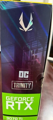 NEW ZOTAC GAMING GeForce RTX 3070 Ti AMP Extreme Holo Graphics Card SEALED - Image 1 of 3