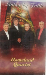 HOMELAND QUARTET LIVING BY FAITH CASSETTE SEALED SPIRITUAL XIAN - Picture 1 of 2