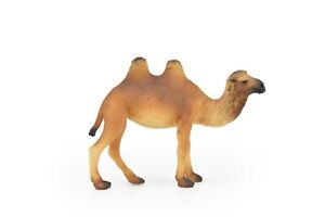 Camel Toy, Bactrian,  Figure, Plastic Replica, Hand Painted    4 "  CWG172 BB40