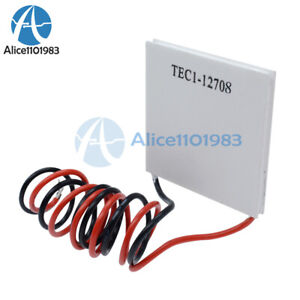 TEC1-12708 Heatsink Thermoelectric Cooler Cooling Peltier Plate Module AL