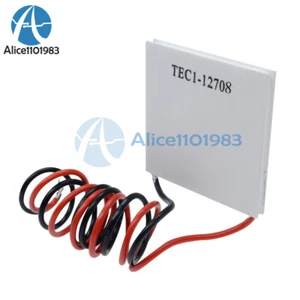 TEC1-12708 Heatsink Thermoelectric Cooler Cooling Peltier Plate Module AL - Picture 1 of 10