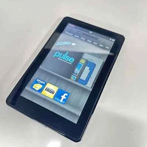 Amazon Kindle Fire 1st Gen D01400 8GB 7" WI-FI Black Tablet - Picture 1 of 10