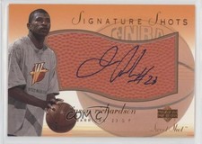2001 Upper Deck Sweet Shot Signature Shots Jason Richardson #JR-S Rookie Auto RC