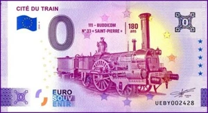 CITE DU TRAIN / BILLET 0 € / NULL EURO-SCHEIN / UEBY 2024-4 - Picture 1 of 1