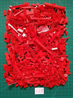 Genuine Lego 1Kg Colour Sorted Red - Bundle Joblot Bricks Parts Pieces (Lot 2)