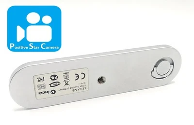 🎦VIDEO👀Genuino ✨Casi sin usar✨ Placa base Leica M8 Silver Chrome de... - Imagen 1 de 4