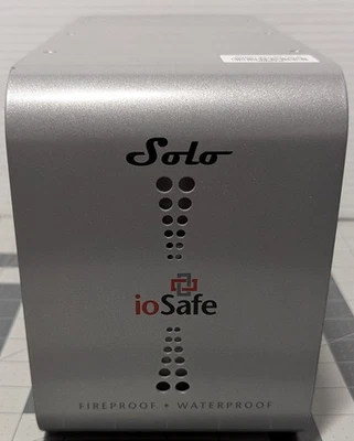 USED ioSafe Solo SLO500GBUSB20 500GB External Hard Drive Fireproof-Waterproof - Image 1 of 4