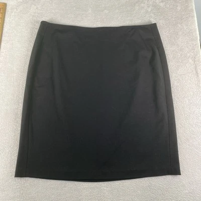 Vìnce Camuto Stretch Ponte Knit Pencil Skirt Size 2X Black - Imagem 1 de 4