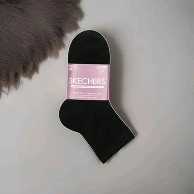 Skechers Super Soft Seamless Toe Anklet Socks 8pk,6-9.5  - Image 1 of 4