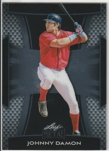 2025 foglia metallo Johnny Damon /99 #107 Boston Red Sox - Foto 1 di 2