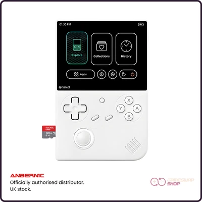Console giochi portatile retrò ANBERNIC RG 40XXV + opzione scheda aggiornata - Stock Regno Unito - Immagine 1 di 4