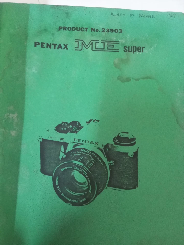 Rare Pentax ME Super, Pentax LX, Pentax ME, Pentax A3 Service / Repair Manual - Image 1 of 4