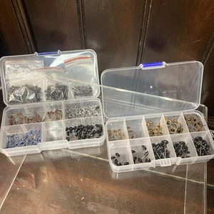 Glasaugen am Draht 150+ Stück verschiedene Größen & Farben Basteln Teddybär Puppe - Bild 1 von 15