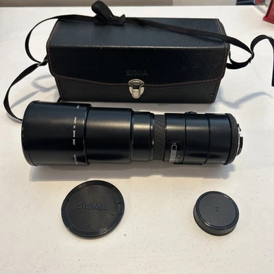 Lente Sigma AF Tele 400 mm f5,6 con estuche Foto 1 de 4