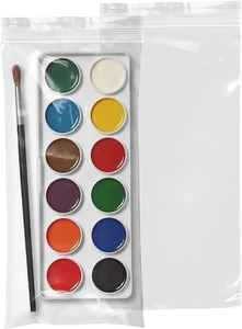 1000 Zip Lock Bags Clear Ultra Thick Seal Top Polyethylene Bags 2 Mil All Size - Picture 1 of 27