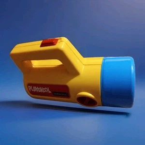 Torcia notturna giocattolo vintage Playskool Duracell per bambini lente verde, trasparente e rossa - Foto 1 di 6