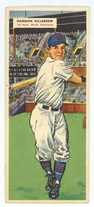 1955 Topps Doubleheaders #111/112 Harmon Killebrew Johnny Podres Natio ID:452671 - Picture 1 of 2